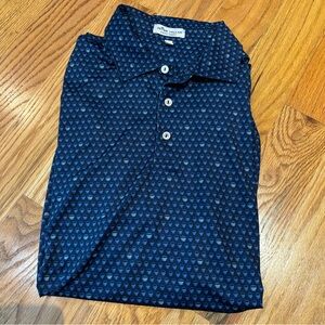 Peter Millar Blue Skull Polo - Size Medium